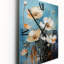 Dahianna - Horloge murale moderne à fleurs-546623588
