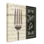 « french menu ii », art textuel sur toile tendue-31980496