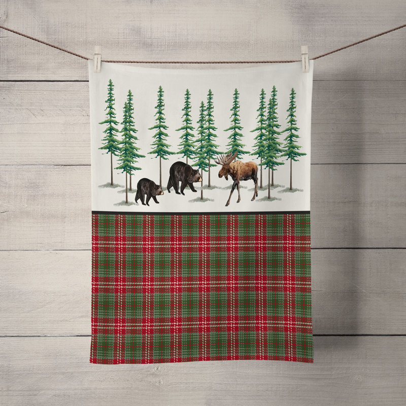 Plaid Shower Curtain, 93" H x 70" W