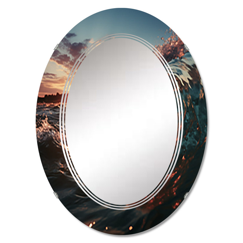 Miroir mural Hewish, 30 po x 20 po