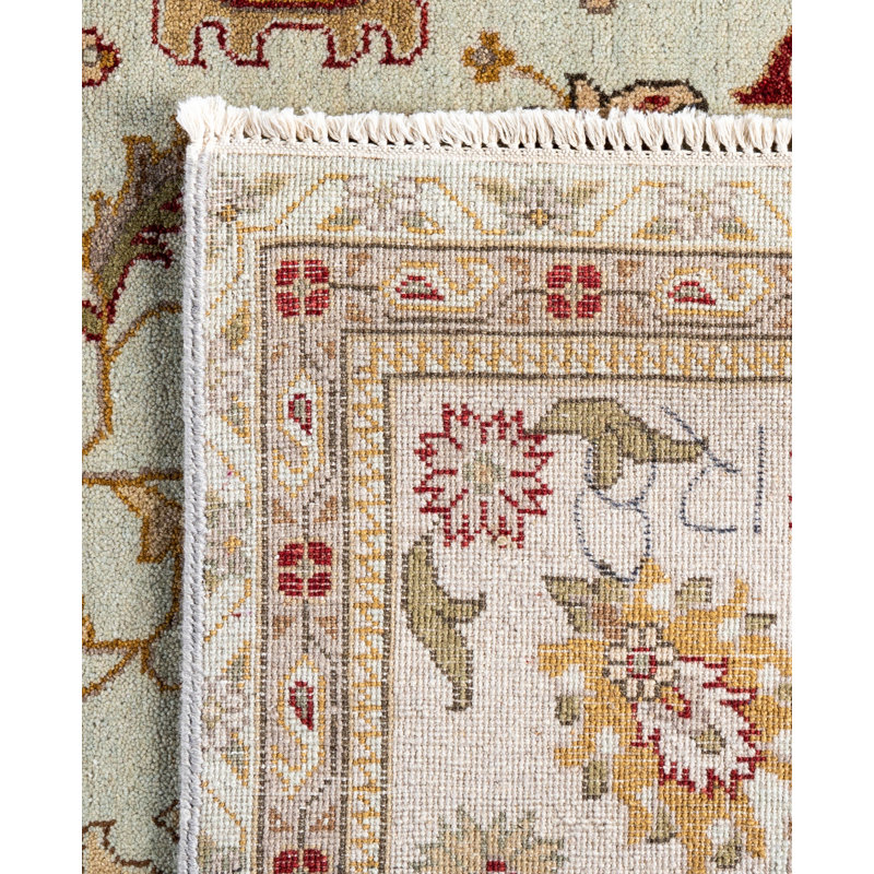 Overdyed One-of-a-Kind Rectangle 8' X 10'1" Hand Knotted Area Rug
