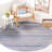 Abdirahmaan Flat Weave Performance Striped Rug-1008481268