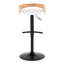 Tabouret de bar réglable et pivotant Grotto-941538891