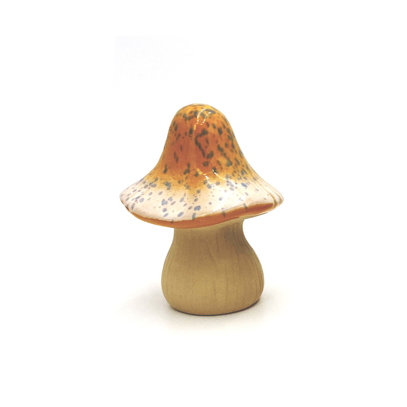 Accessoires de jardin en céramique, Jaune