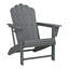 Lucus Poly HDPE Adirondack Chair with Cupholder-677126557