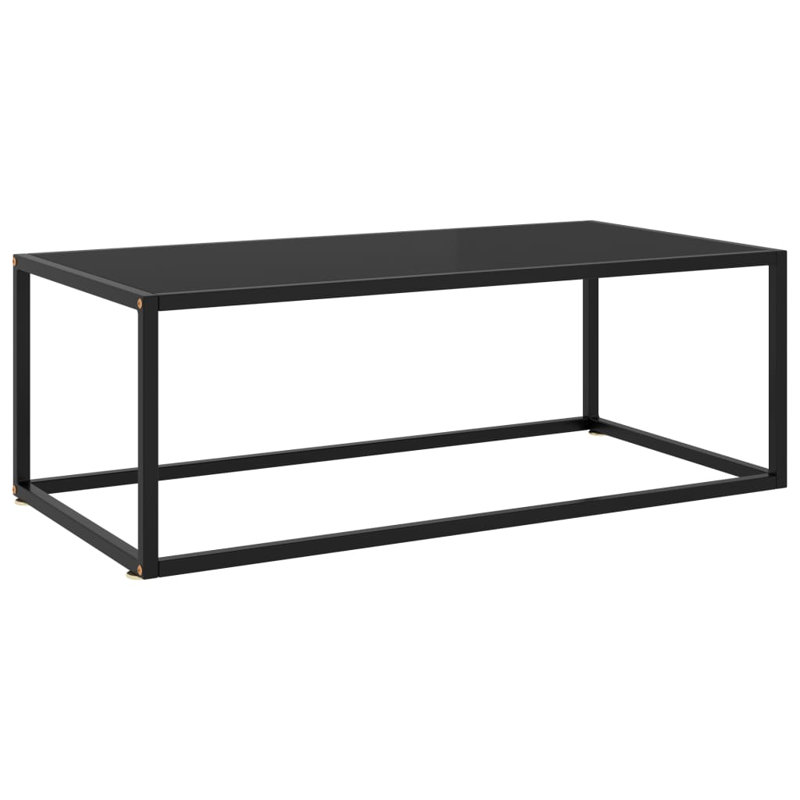 Ebern Designs Frame Single Coffee Table, 13.8" H x 39.4" L x 19.7" W, Black