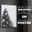 Arbre de Noël disco II - Impression sur toile seulement - NON-CADRE-993126597