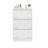 Filing Cabinet Lateral File Cabinet 3 Drawer with Lock, Ideal for Legal Letter A4 F4 Documents, Home and Office Use-68527146