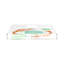 Koi Coral Acrylic Square Decorative Tray-121427313