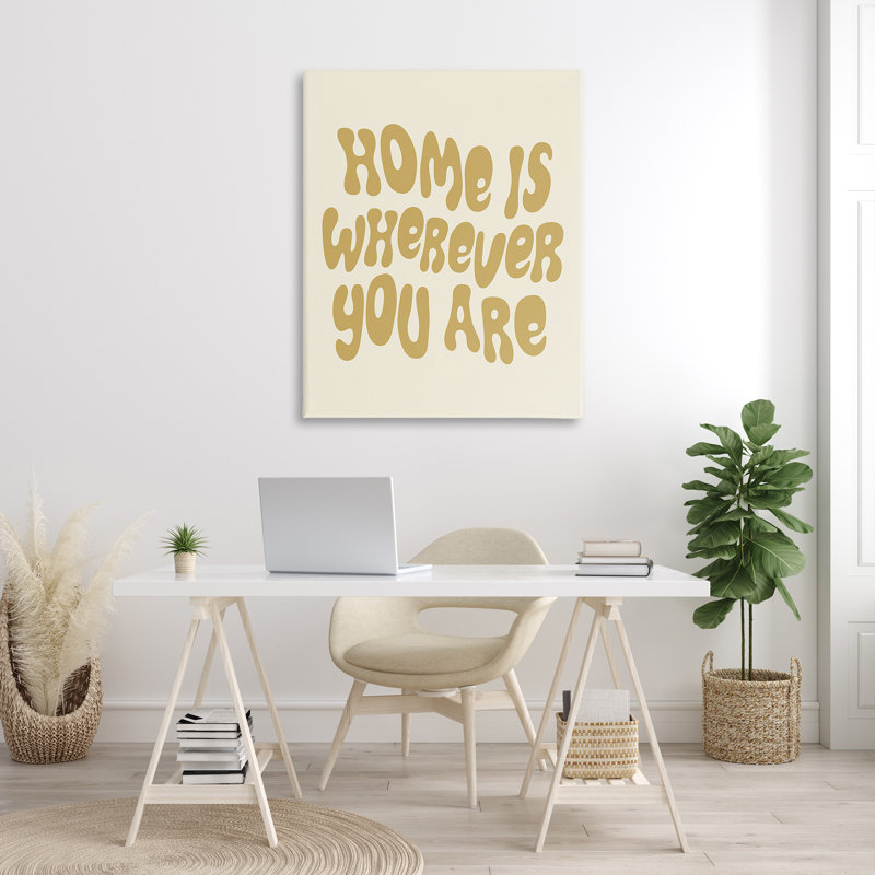 GroovyWhereverYouAreCanvesWallArtbyVictoriaBarnes, H 48 po x l 36 po