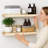 Solid Wood Floating Shelves，Rustic Wooden Wall Shelves-501930271-499360692