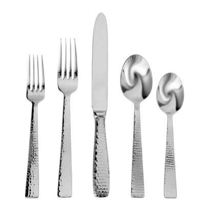 Ricci Argentieri Martello Stainless Steel Flatware Set - Service for 4