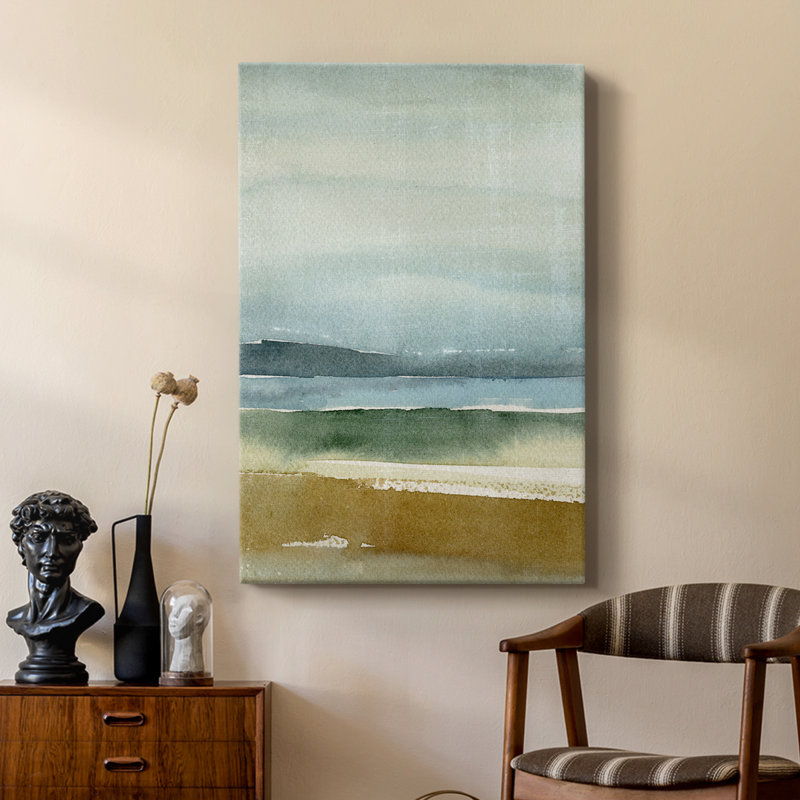 Perspectives ocre II - galerie Cavas personnalisée, H 18 po x l 12 po