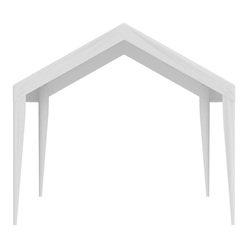 Toile de remplacement pour abri d'auto 10 x 20 pieds blanc