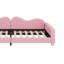 Canapé-lit simple en tissu sherpa rembourré avec dossier en forme de nuage-655367070-655367064