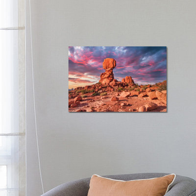 Balanced Rock by Mark Paulda - Print on Canvas