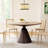 Sireli Round Solid Wood Base Dining Table-118690439
