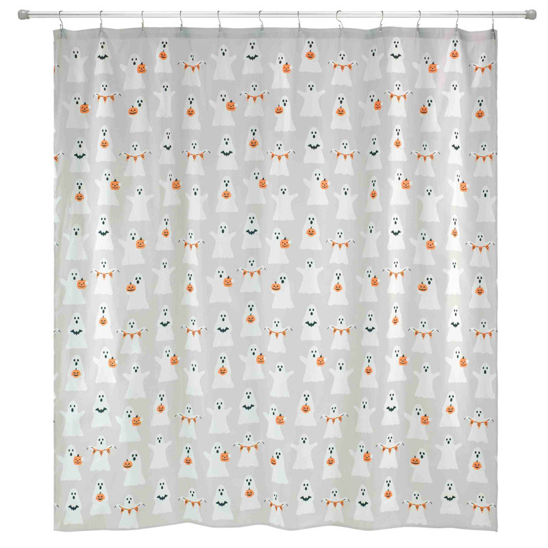  Rideau de douche Ghost Boo Halloween
