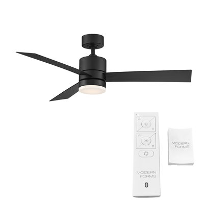 San Francisco 3-Blade Smart Ceiling Fan With Dimmable LED Light Kit and Remote Control Included