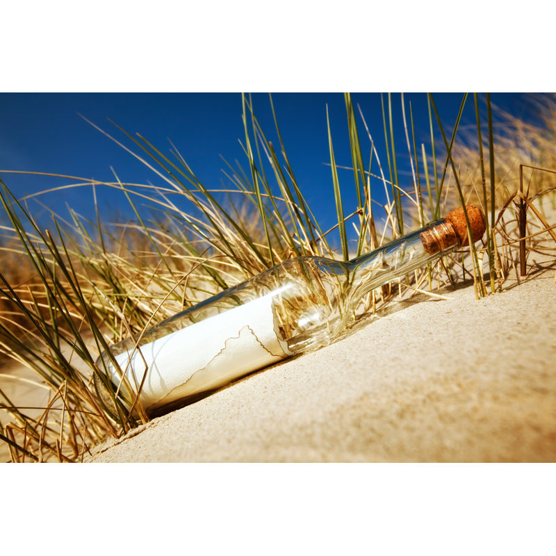 Message in a Bottle by Cinoby, 24" H x 36" W