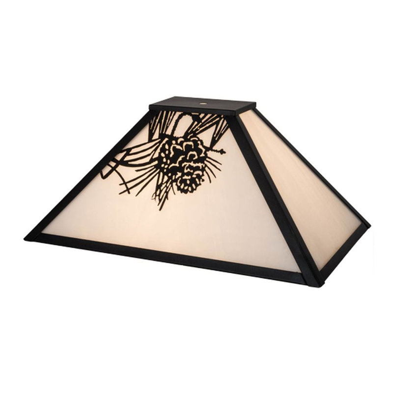 Gunkil 7 in. H Glass Empire Lamp Shade and Pendant Shade