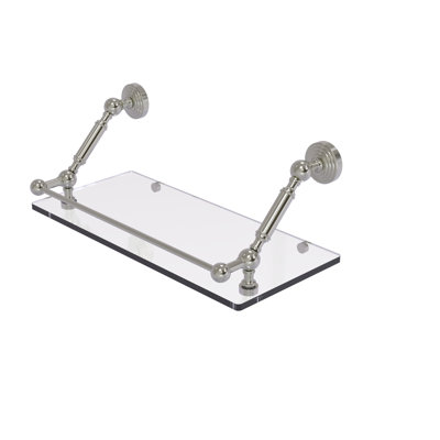 Tablette flottante avec barre de galerie hertzler