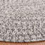 Tapis bleu foncé / ivoire tissé à la main Trombetta-1958353485-1982164777