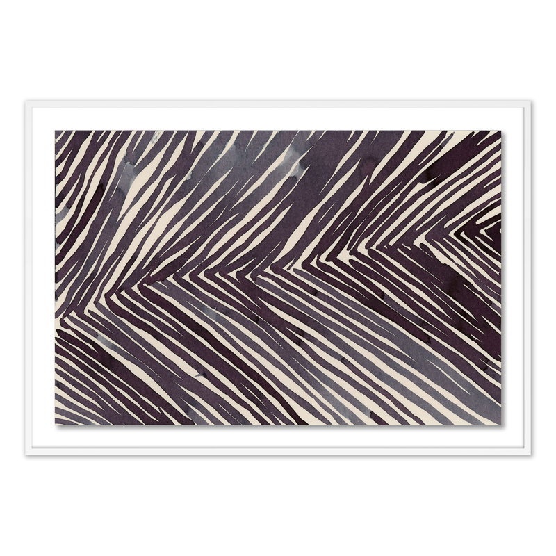 Night Field 4 Print by Gold Rush Art Co., 42" H x 60" W x 2.5" D, White