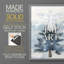 «Christmas Holiday Art CXLIV», reproduction d'art encadrée - bois massif-1030450429-1030450418