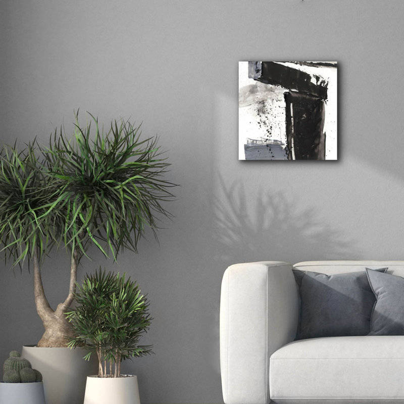 «Demolation 1» par Ethan Harper, art mural sur toile, H 18 po x l 18 po