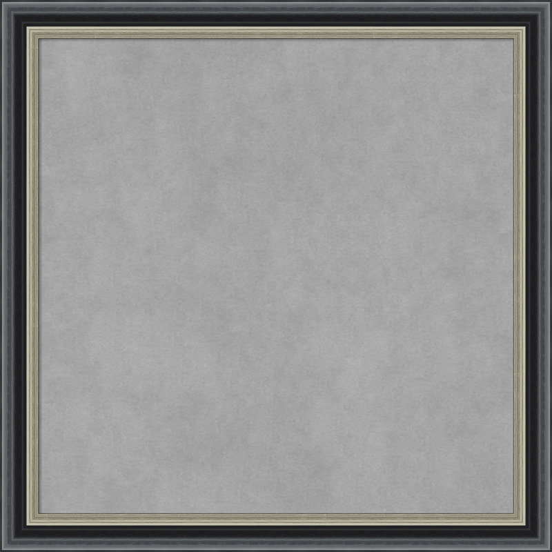 Tableau magnétique magnétique en métal, 23" H x 23" W