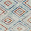 Tapis gris / bleu en polyester fabriqué à la machine Currie-828868674