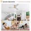 Ventilateur de plafond 3 pales Nicola-1312092814