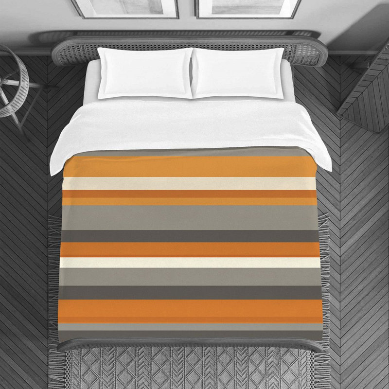 Housse de couette Stripes Bedding, Housse de couette pour lit simple