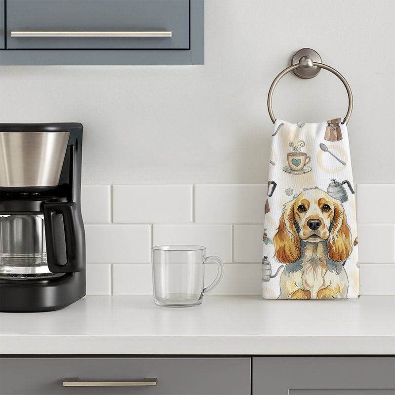 Serviette de cuisine Lemon Roan English Cocker Spaniel, Lemon Roan English Cocker Spaniel