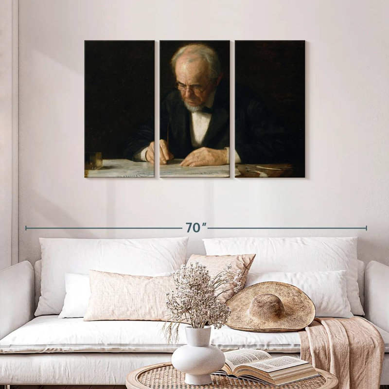 Senne The Writing Master, 28" H x 45" W