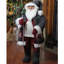 Décoration de Noël 32 po père Noël en peluche avec sac de pin
