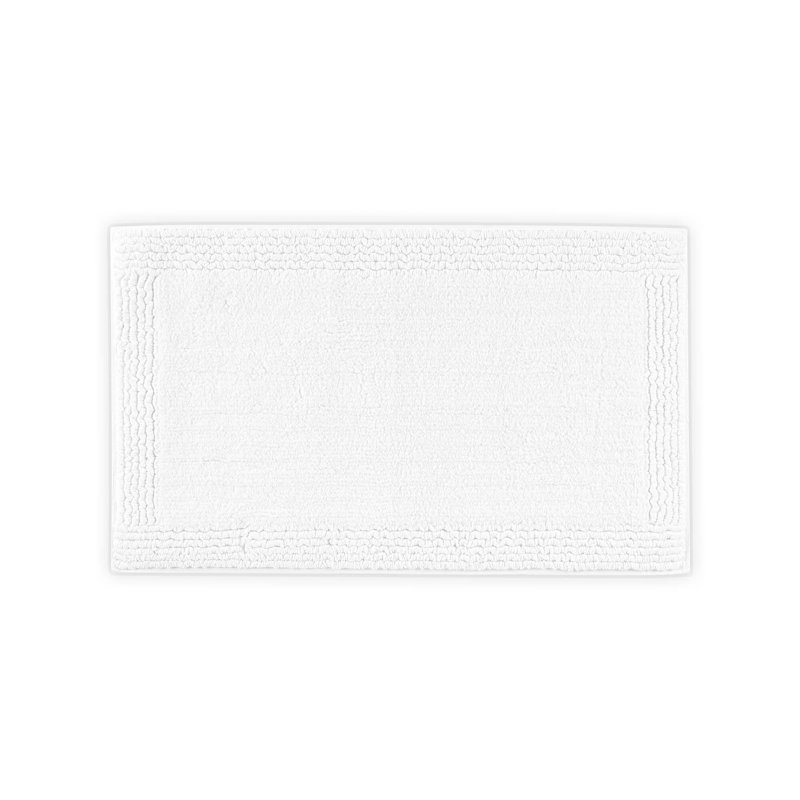 17x24" 100% Cotton Tufted 3000 GSM Reversible Bath Rug, Single - 24" L x 17" W