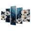 «Garden Dahlia Effect At Night I», art mural Dahlia