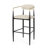 Tina Fabric Upholstered Bar Chair Beige (Set of 2)-1624050182-1677348529