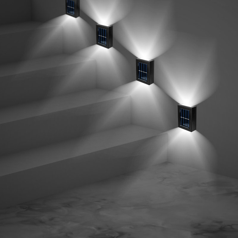 2 lumières solaires d'extérieur Taliyha