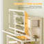 3 Tier Wooden Hamster Cage with Hut Wheel Ramps 100 x 50 x 84 cm