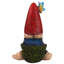 Statue gnome de jardin topsy-turvy theo