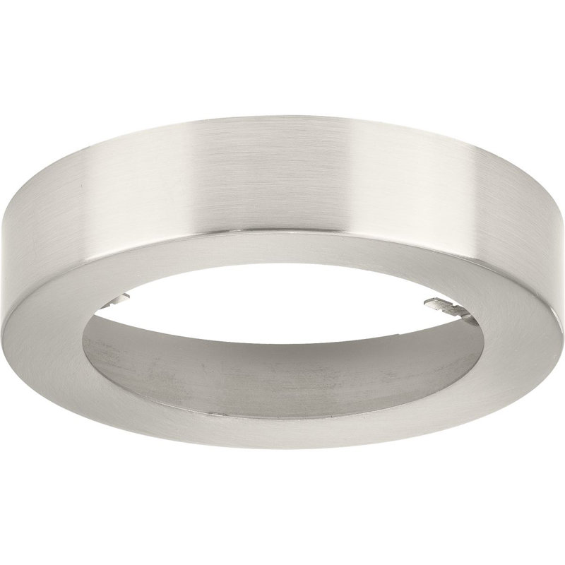 Filtre de lumière Arenijus Edgelit, Nickel brossé, H 1,1 po x l 5 po x P 5 po