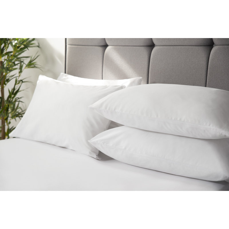 200 TC 100% Pure Cotton 100% Cotton Plain Weave / Muslin Housewife Pillow Case, White