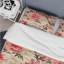 Rose floral pivoine délicatesse - ensemble de housse de couette floral - microfibre de polyester-628530474