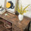 Unfinished TV Stand Fireplace for TVs up to 55" with Fireplace Included