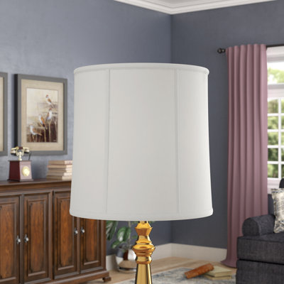 Royal Designs, Inc. BSO-719-16WH Drum Basic Lamp Shade, 15 x 16 x 16, White