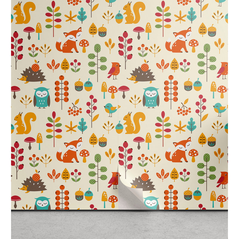 Panneau de papier peint adhésif Bengal, L 13 po x L 100 po