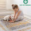 Rayon / Viscose Striped Rug